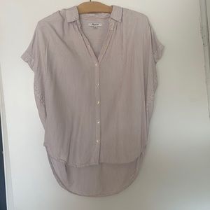 madewell central shirt in luis stripe